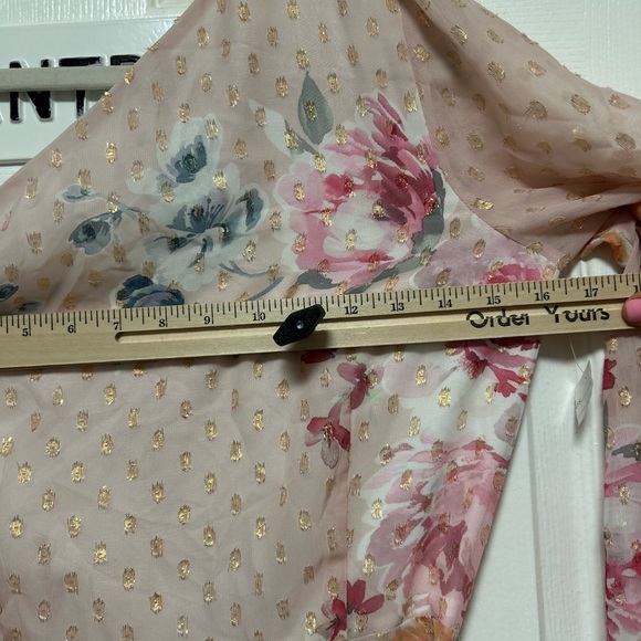 NWOT Yumi Kim Studio 54 Dress Wayfarer Pink Floral Dress Size Small - Picture 13 of 13
